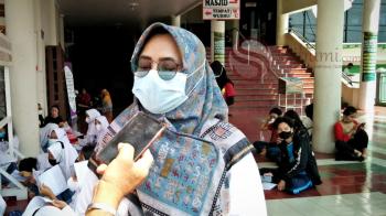 Jelang PTM, 60 Pelajar SMK Ikuti Vaksinasi Serentak di Masjid Al Furqon